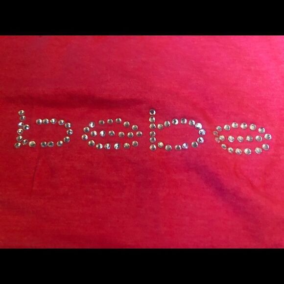 🔥🔥🔥NWT BEBE polkadot two-piece Shorts set or pj set . Super cute. - Picture 11 of 12